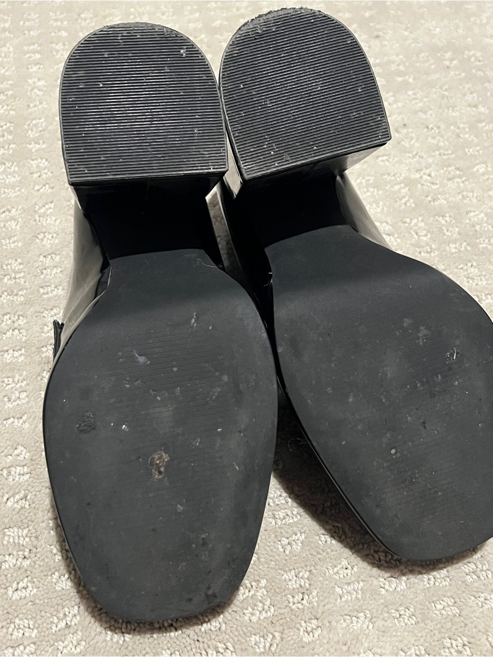 Steve Madden Women's Pingo Heeled Platform Loafers - Black (Size 6M) - Picture 6 of 7